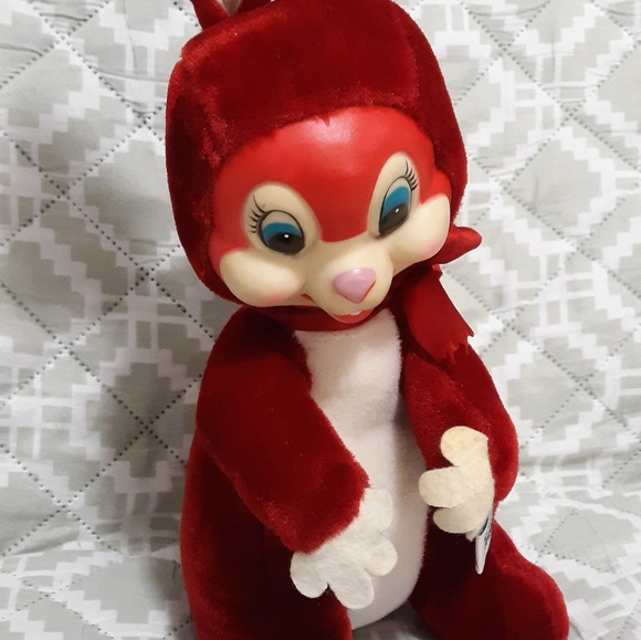 1950's Red Thumper Bunny - Picture 2 of 12